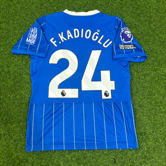 Ferdi Kadıoğlu #24 Brighton 2026/2027 New Season Home Blue Football Jersey