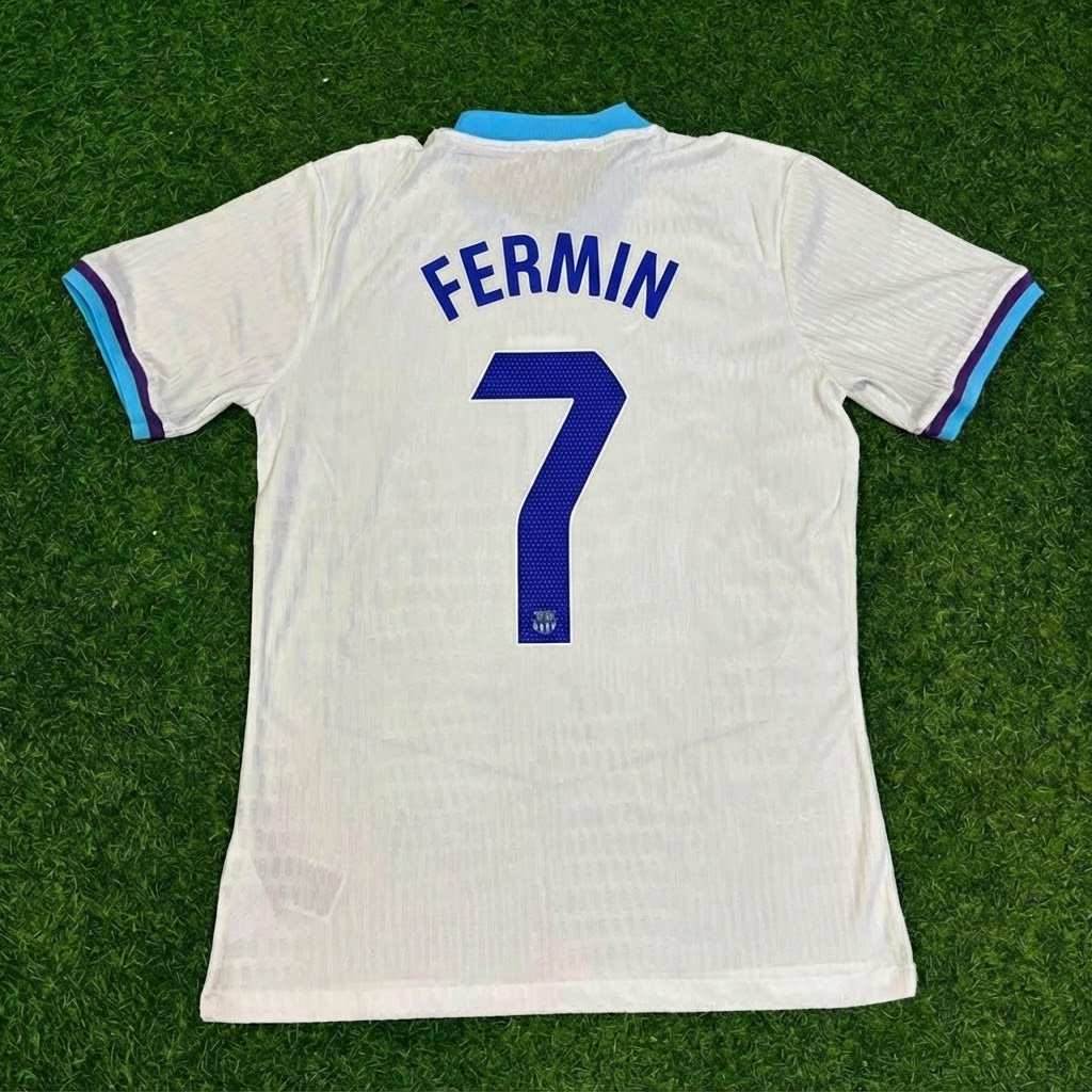 Fermín López #7 Barcelona New Season Special Edition Jersey Trikot Maillot Soccer Shirt