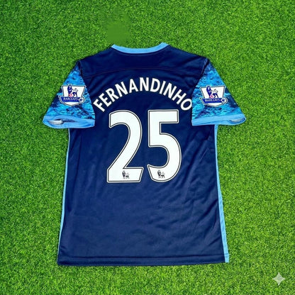 Fernandinho 25- Manchester City 2016 2017 Season Retro Jersey Maillot Trikot Maglia