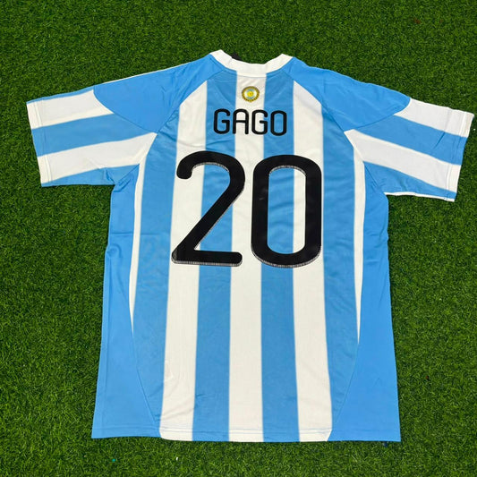 Fernando Gago 20- 2010 World Cup Argentina Retro Jersey