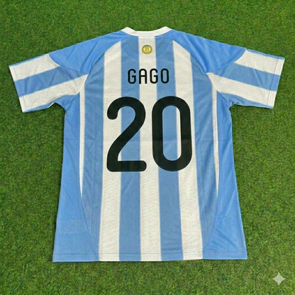 Fernando Gago 20- 2010 World Cup Argentina Retro Jersey