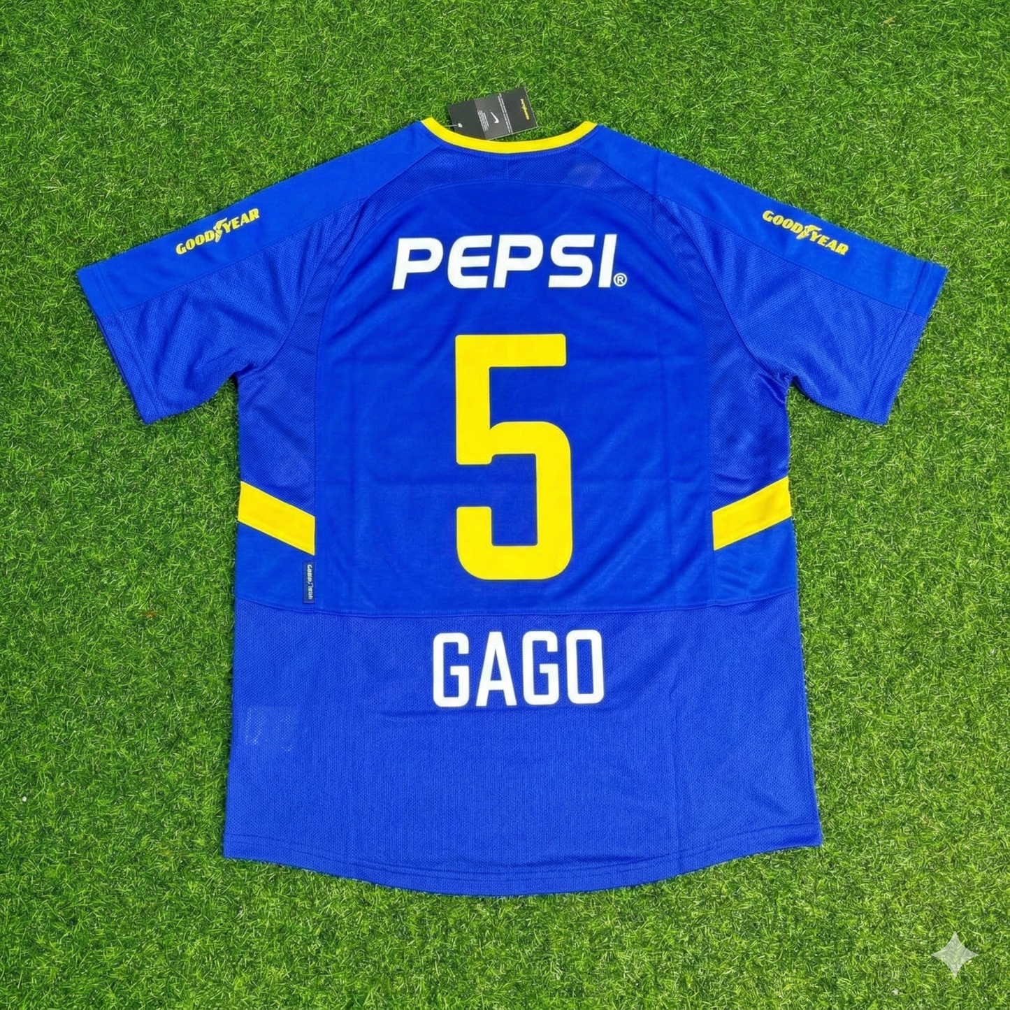 Fernando Gago Boca Juniors Retro Jersey Maillot Trikot Maglia Soccer Shirt