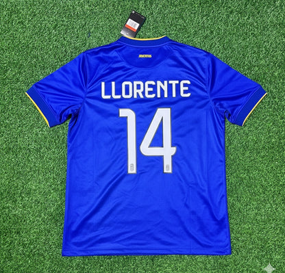 Fernando Llorente Juventus 2014/15 Retro Blue Football Jersey Kit