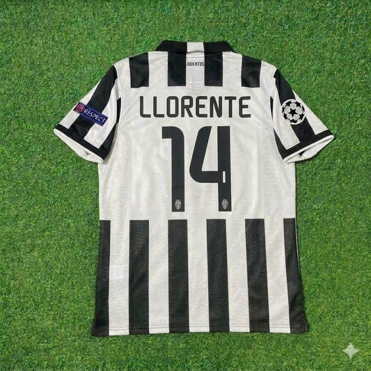 Fernando Llorente 14-Juventus 2014 2015 Retro Jersey Trikot