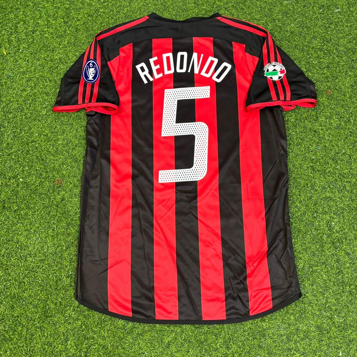 Fernando Redondo 5 Milan 2003/2004 Home Retro Football Jersey