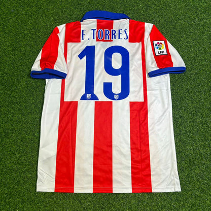 Fernando Torres Atletico Madrid 2014-2015 Home Retro Football Jersey