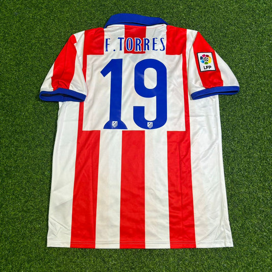 Fernando Torres Atletico Madrid 2014-2015 Home Retro Football Jersey