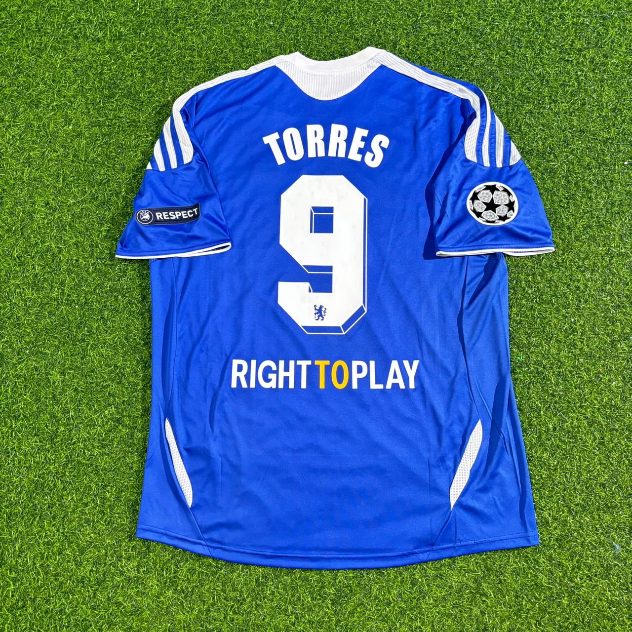 Fernando Torres Chelsea 2012 Champions League Final Football Jersey