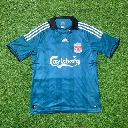 Fernando Torres Liverpool 2008–2009 Green Retro Football Jersey Kit