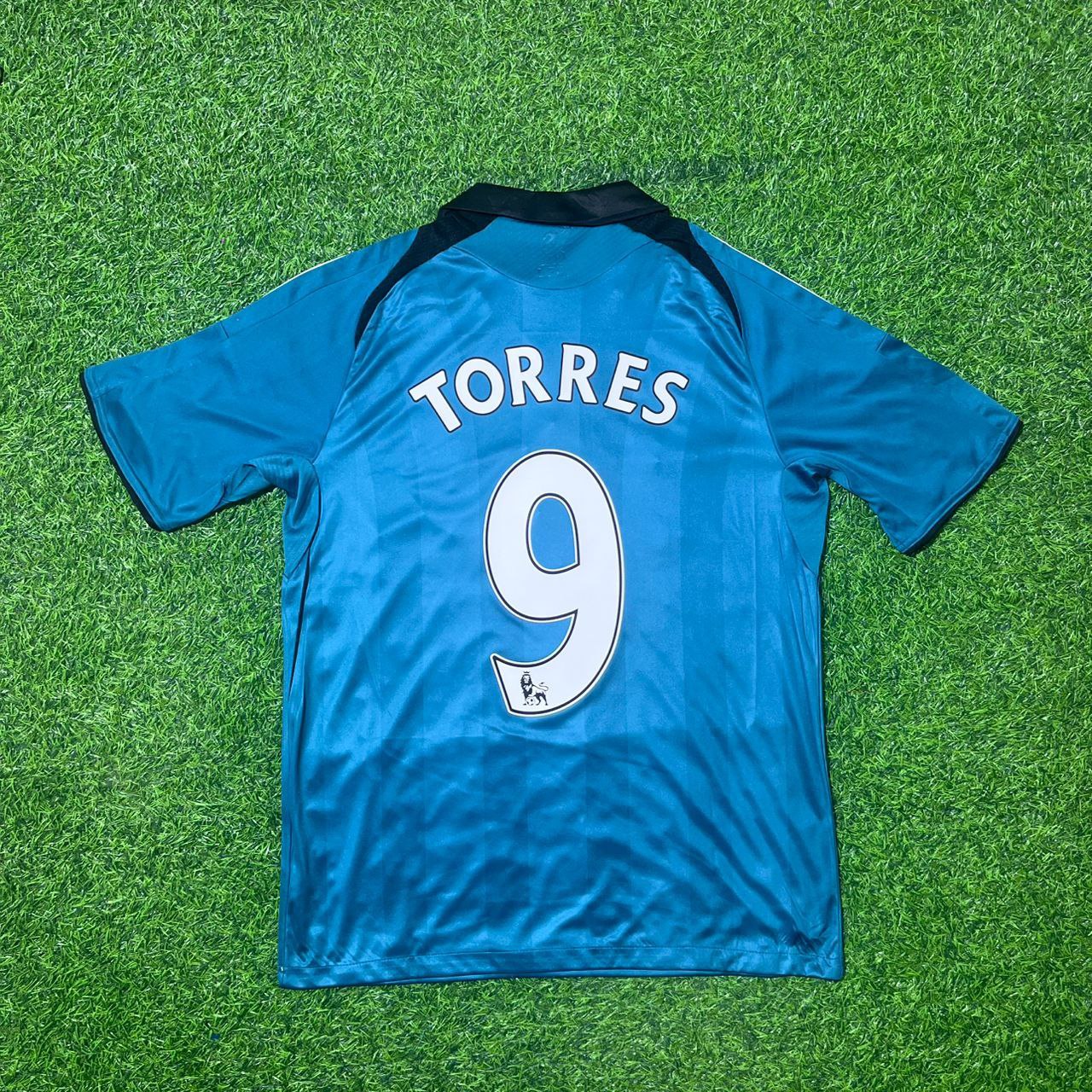 Fernando Torres Liverpool 2008–2009 Green Retro Football Jersey Kit