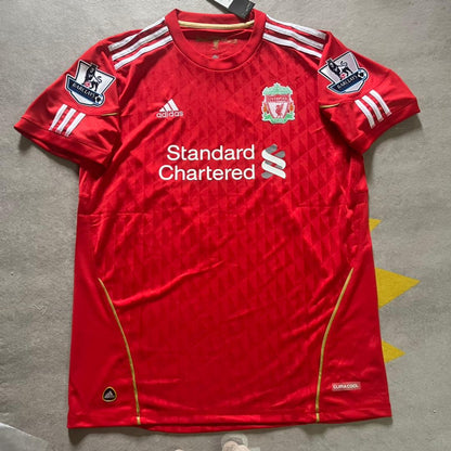 Fernando Torres Liverpool 2010 2011 Season Red Retro Jersey