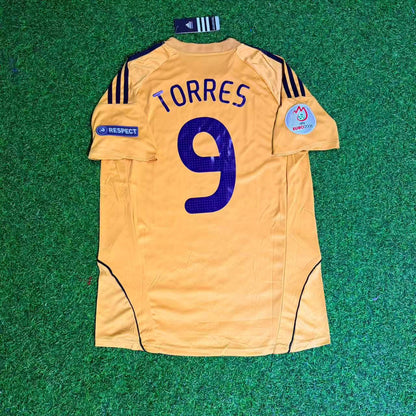 Fernando Torres Spain EURO 2008 Retro Football Jersey