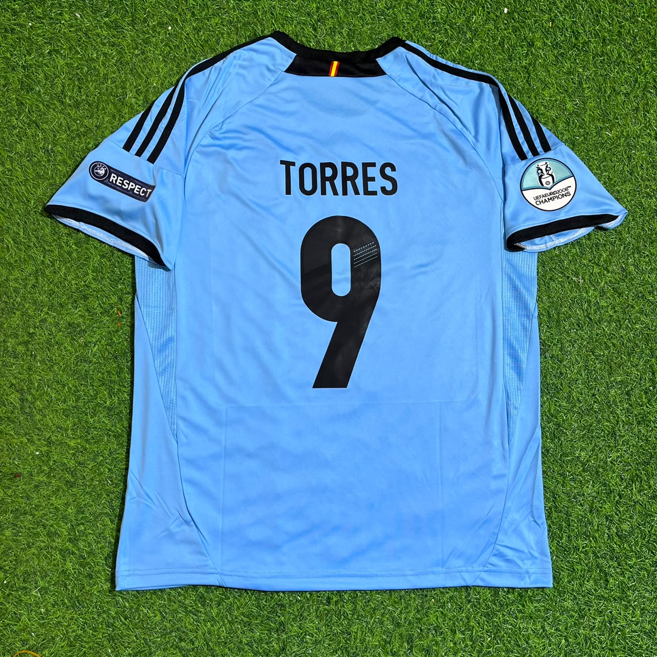 Fernando Torres Spanien EURO 2012 Finale Retro-Fußballtrikot