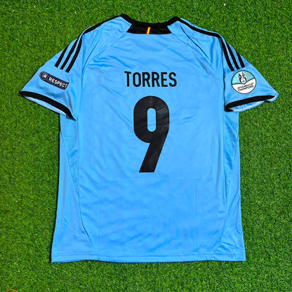 Fernando Torres Spanien EURO 2012 Finale Retro-Fußballtrikot