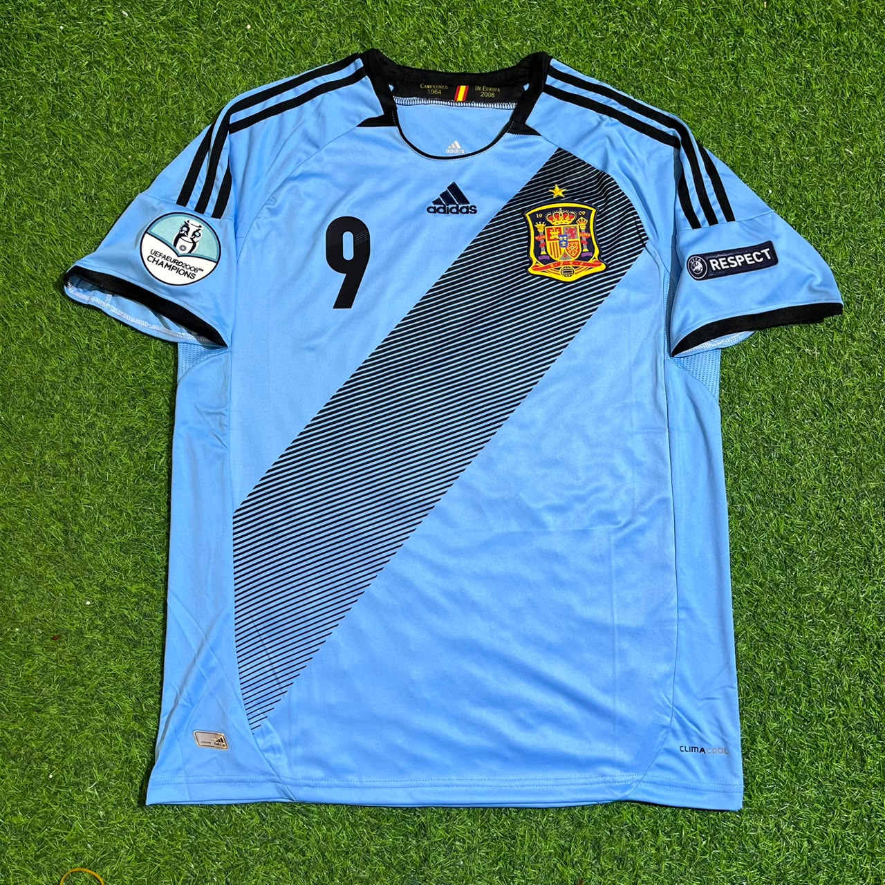 Fernando Torres Spanien EURO 2012 Finale Retro-Fußballtrikot