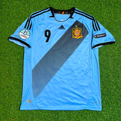 Fernando Torres Spanien EURO 2012 Finale Retro-Fußballtrikot