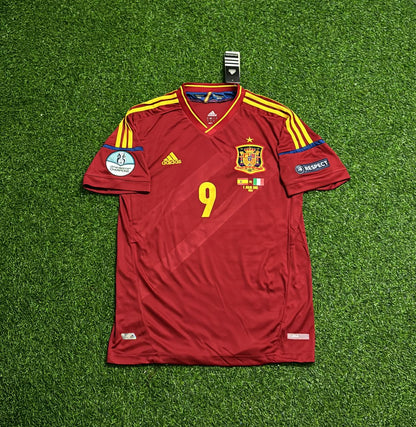 Fernando Torres Spain EURO 2012 Final Retro Football Jersey Kit