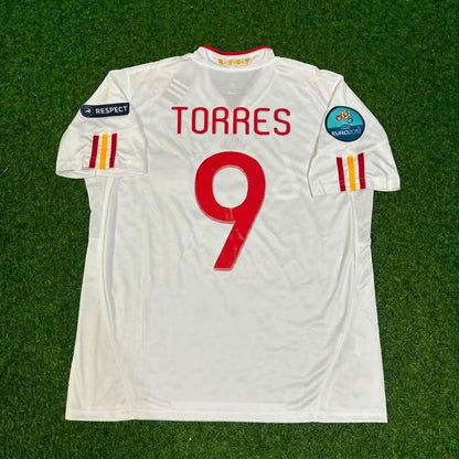 Fernando Torres Spain EURO 2012 Final Retro Football Jersey Kit