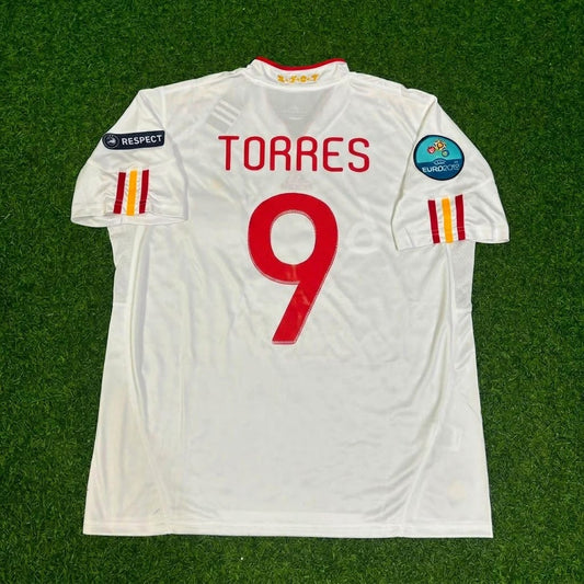 Fernando Torres Spain EURO 2012 Final Retro Football Jersey Kit