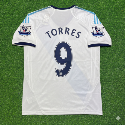 Fernando Torres Chelsea Retro White Football Jersey