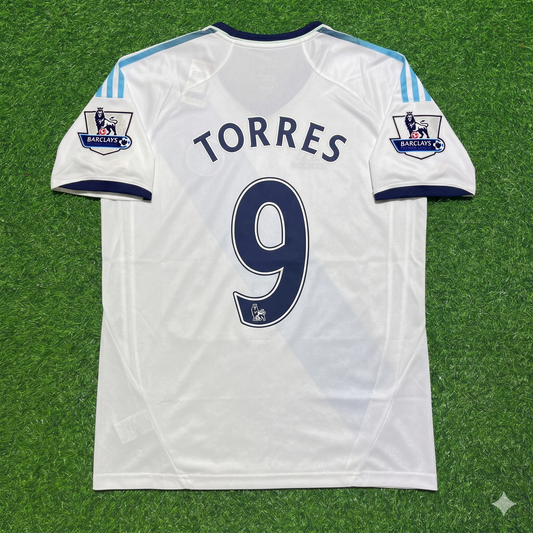 Fernando Torres Chelsea Retro White Football Jersey