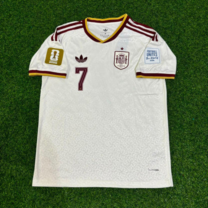 Ferrán Torres 7 - Spanien WM 2026 Auswärtstrikot