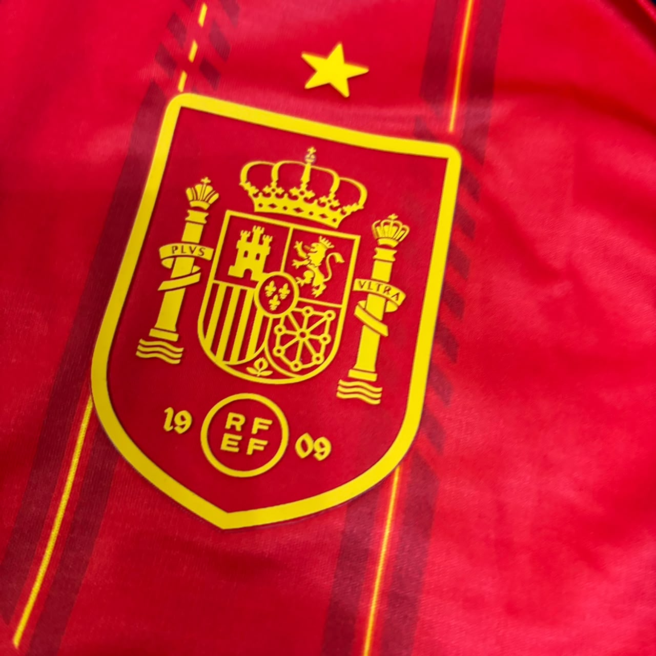 Ferran Torres #7 Spain 2026 World Cup Final Home Long Sleeve Football Jersey