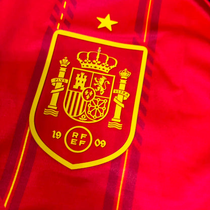 Ferran Torres #7 Spain 2026 World Cup Final Home Long Sleeve Football Jersey