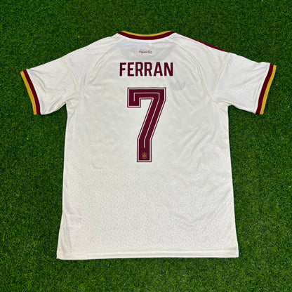 Ferrán Torres #7 Spain Two Star 2026 World Cup Champions Away Jersey Trikot Maillot