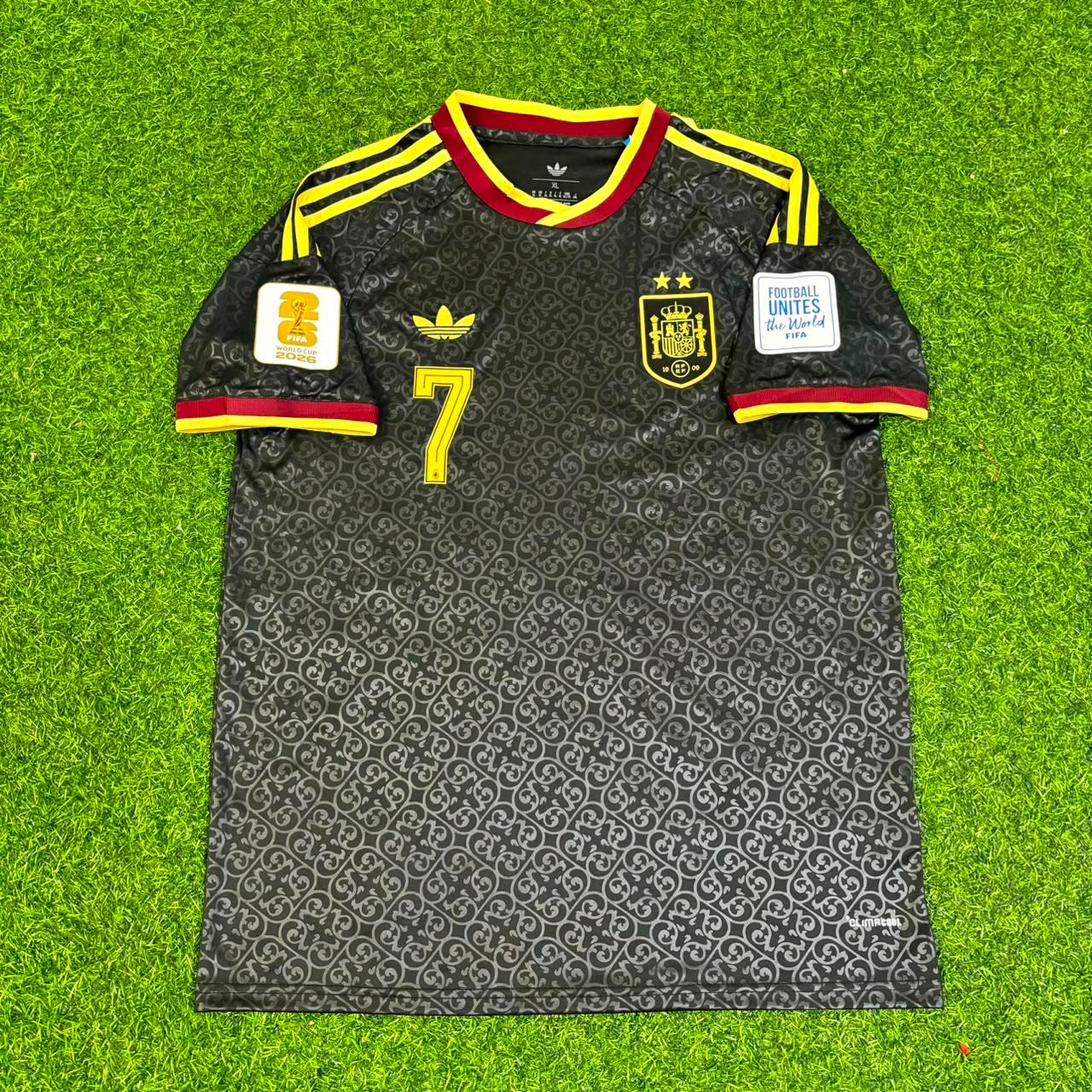 Ferrán Torres #7 Spain Two Star 2026 World Cup Champions Jersey Trikot Maillot