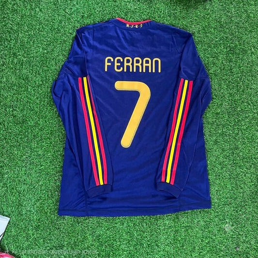 Ferran Torres - Spain Commemorative Retro Jersey Trikot