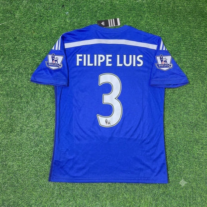Filipe Luis Chelsea 2014/2015 Home Football Jersey