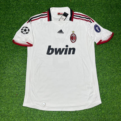 Filippo Inzaghi Milan 2009 2010 Season White Retro Jersey Trikot Maillot