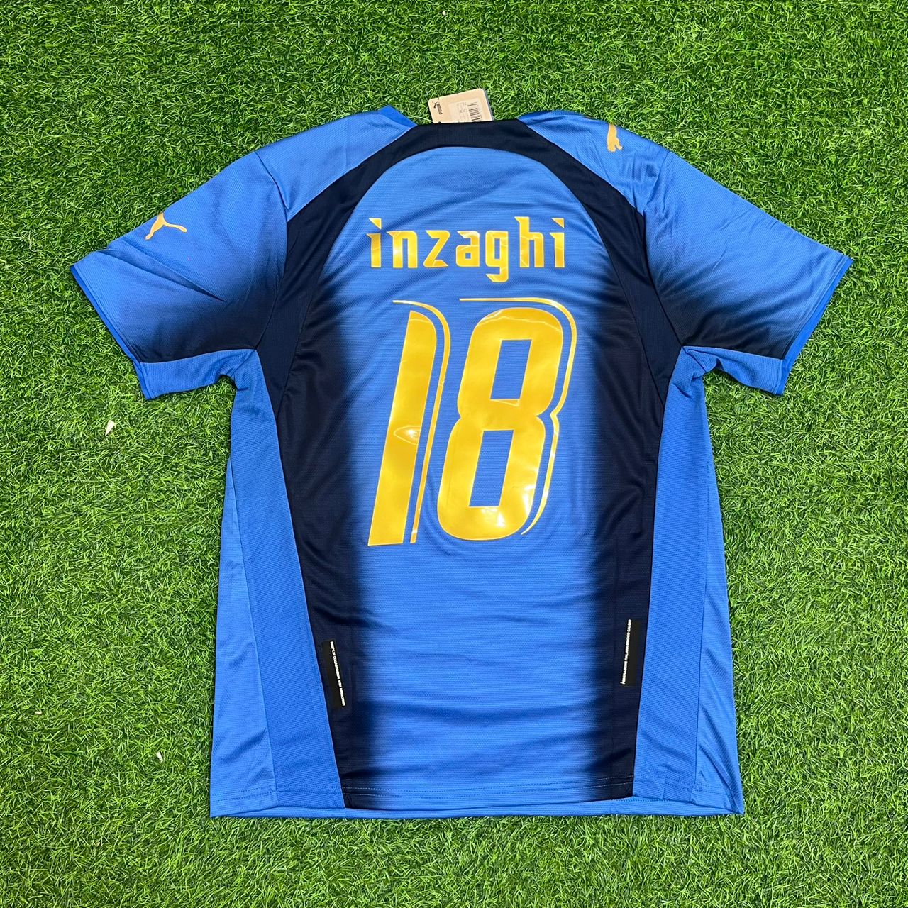 Filippo Inzaghi Italy 2006 World Cup Final Retro Football Jersey Kit