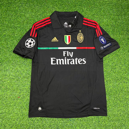 Filippo Inzaghi 9 - Milan Third Kit 2011/12 Retro Kit Jersey Maillot Trikot Soccer Shirt