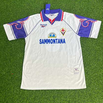 Fiorentina 1995–1997 Retro White Football Jersey