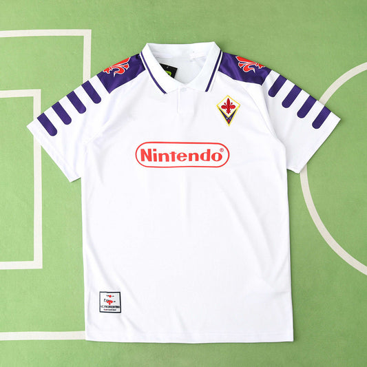 Fiorentina 1998 Season Retro Football Jersey Trikot Maillot
