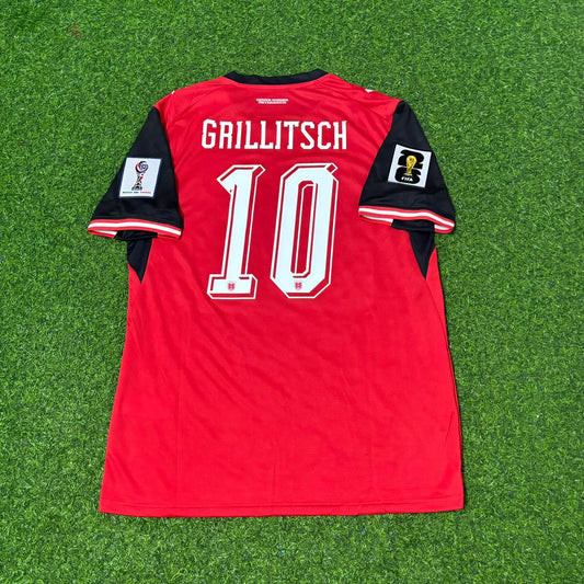 Florian Grillitsch 10- Austria 2026 World Cup Kit Jersey Trikot Maillot