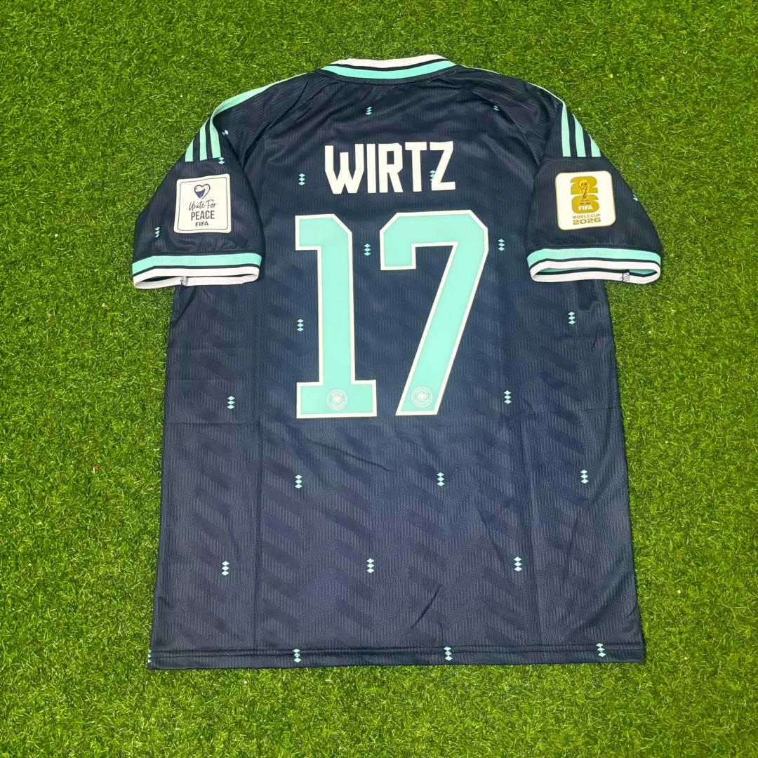 Florian Wirtz #17 Germany 2026 World Cup Football Jersey Trikot