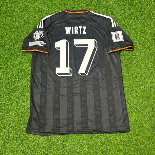 Florian Wirtz #17 Germany 2026 World Cup Black Style Football Jersey Trikot