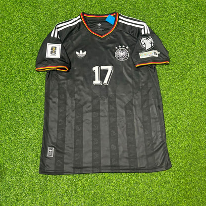 Florian Wirtz #17 Germany 2026 World Cup Black Style Football Jersey Trikot