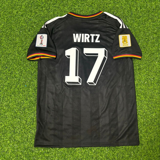 Florian Wirtz #17 Germany 2026 World Cup Black Style Football Jersey Trikot