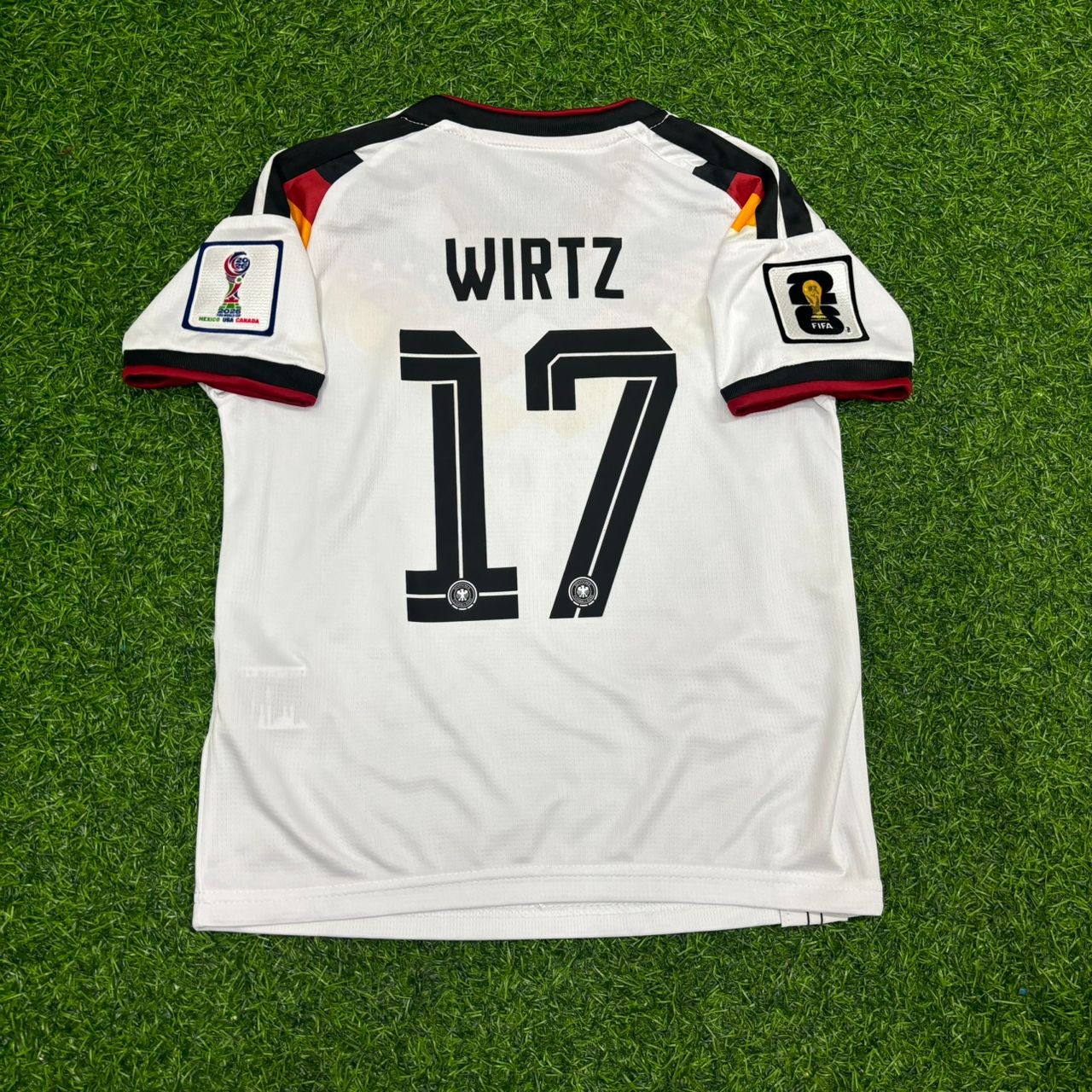 Florian Wirtz Germany 2026 World Cup Home Jersey Trikot Maillot