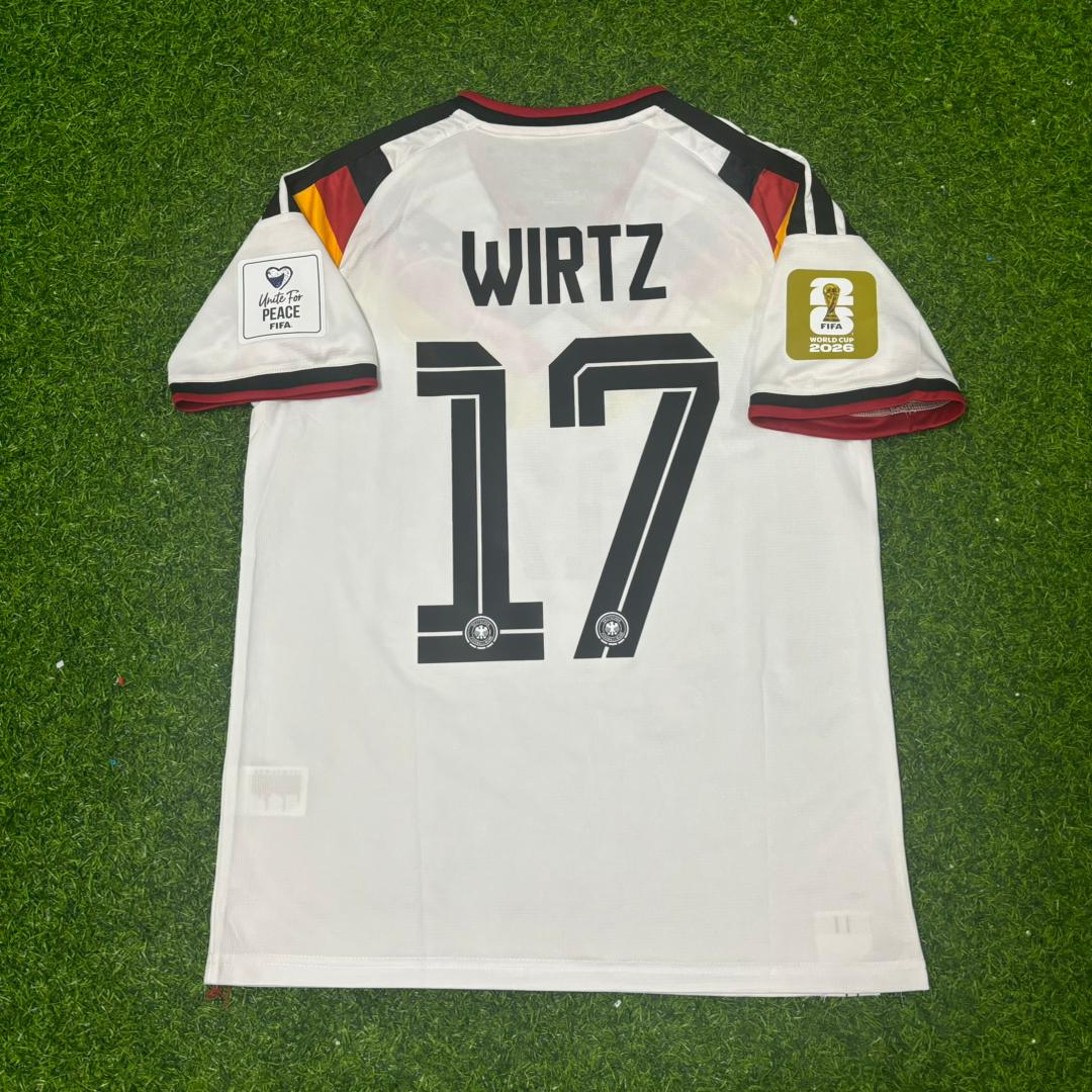 Florian Wirtz Germany 2026 World Cup Home Jersey Trikot Maillot