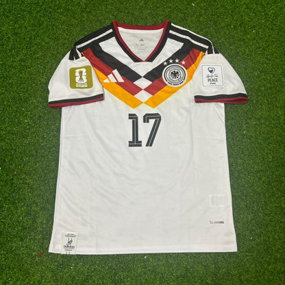 Florian Wirtz Germany 2026 World Cup Home Jersey Trikot Maillot