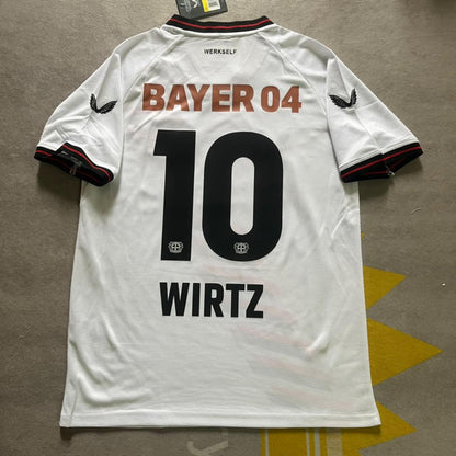 Florian Wirtz Bayer 04 Leverkusen 2023/2024 Home Retro Football Jersey