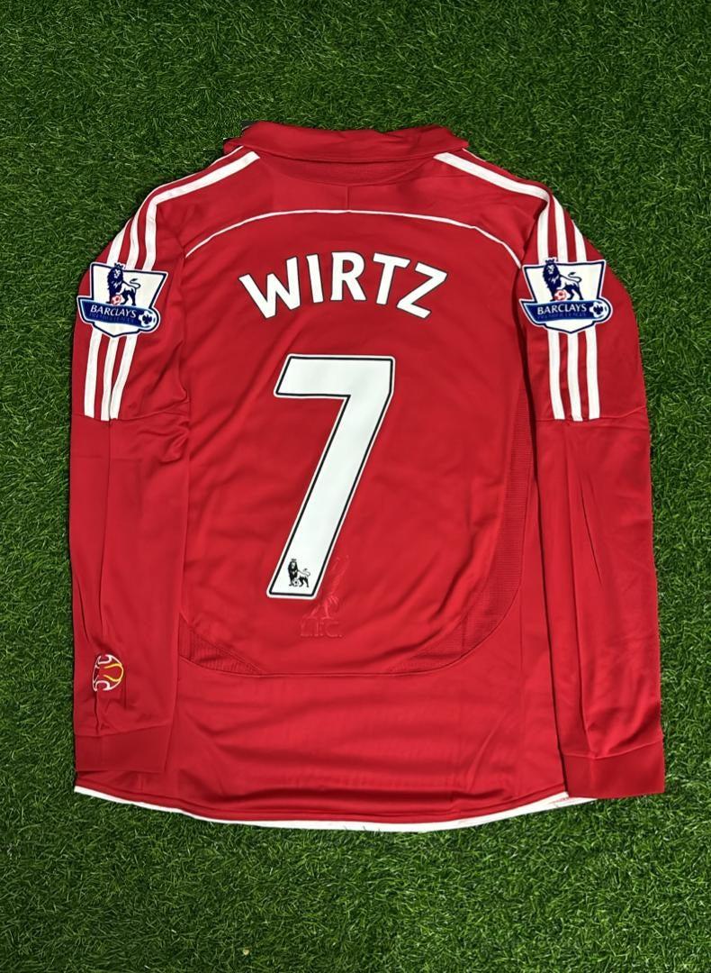 Florian Wirtz – Liverpool 2007 Athens Champions League Final Retro Kit Jersey Trikot Maillot