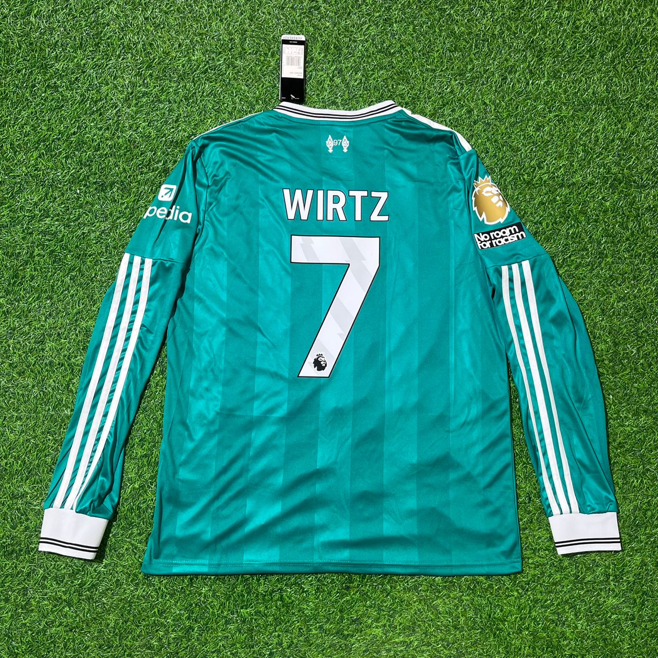Florian Wirtz Liverpool 2025 New Season Away Long Sleeve Football Jersey Kit