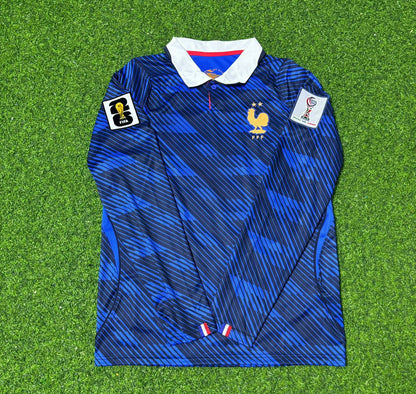 Marcus Thuram #9 France 2026 World Cup Home Long Sleeve Football Jersey