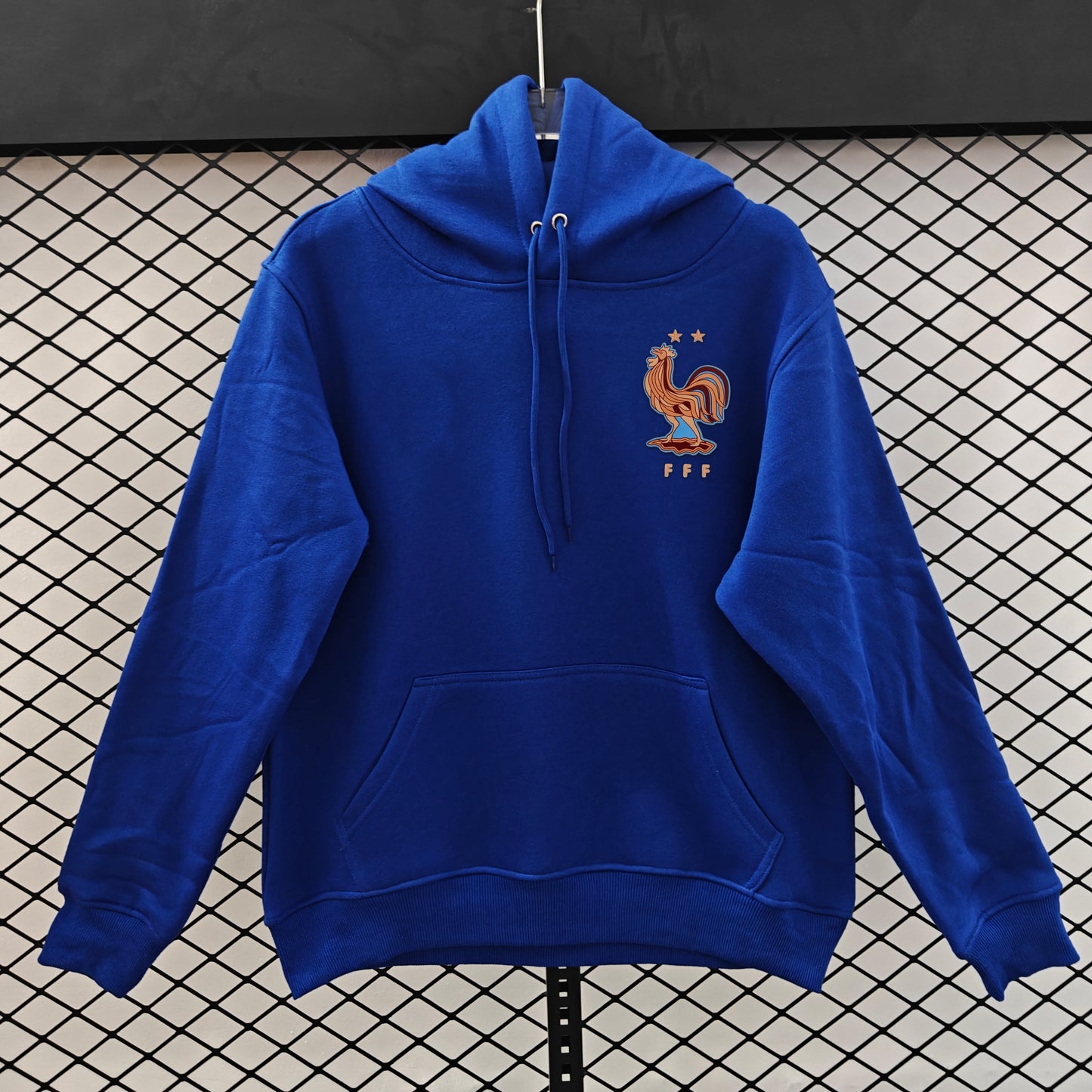 France - Hoodie Winter Fleece- Football Kapuzenpullover